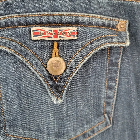 Hudson Flare Low Rise Heritage Jeans, Sz 27x33.5 - Picture 5 of 9